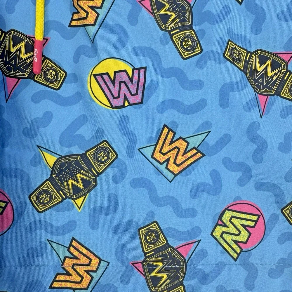 RSVLTS WWE In Your House Hybrid Shorts 3XL KUNUFLEX Swim‎ Trunks No Liner Retro